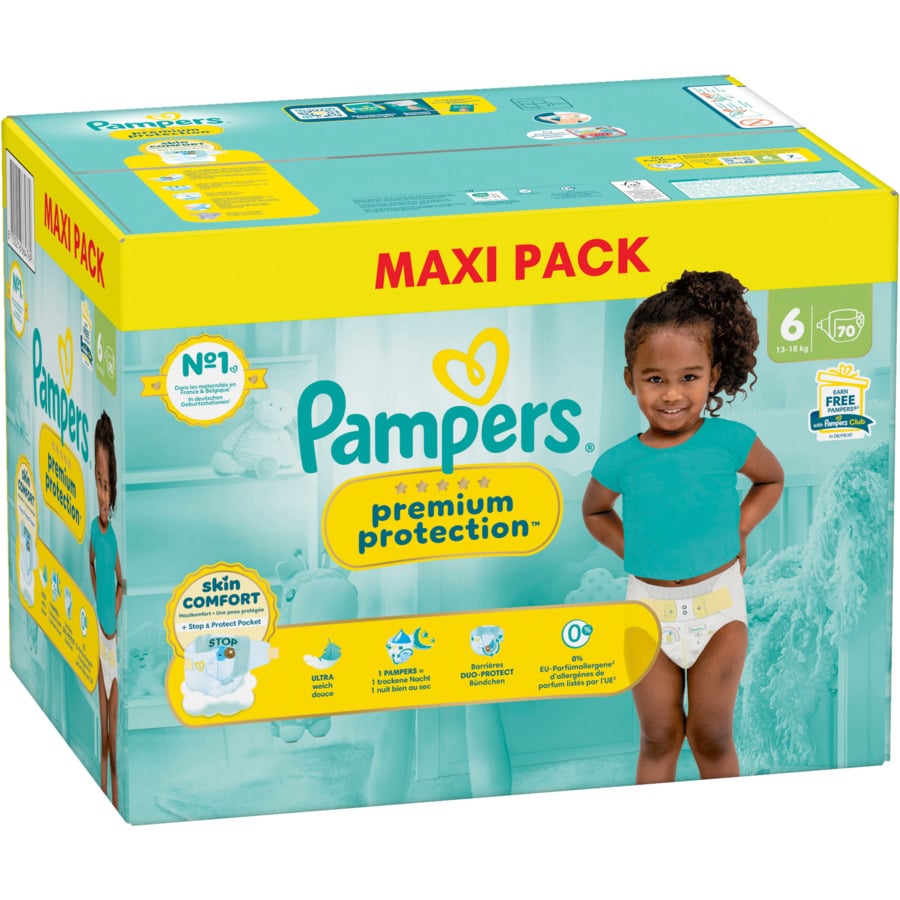 Pampers Premium Protection Grösse 3, 112 Windeln