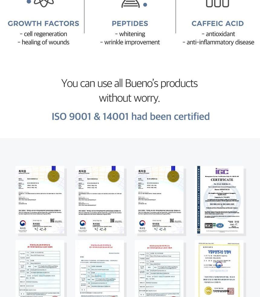 Bueno - Anti-rimpel fill-up peptidecrème