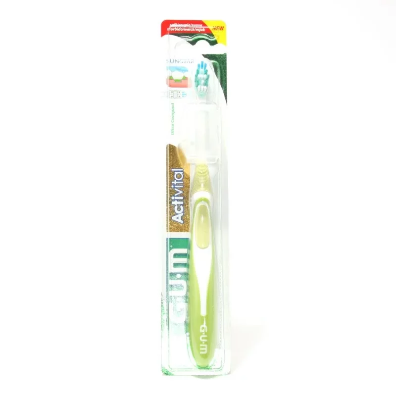 Brosse à dents GUM ActiVital Souple Ultra Compacte - 1 Unité