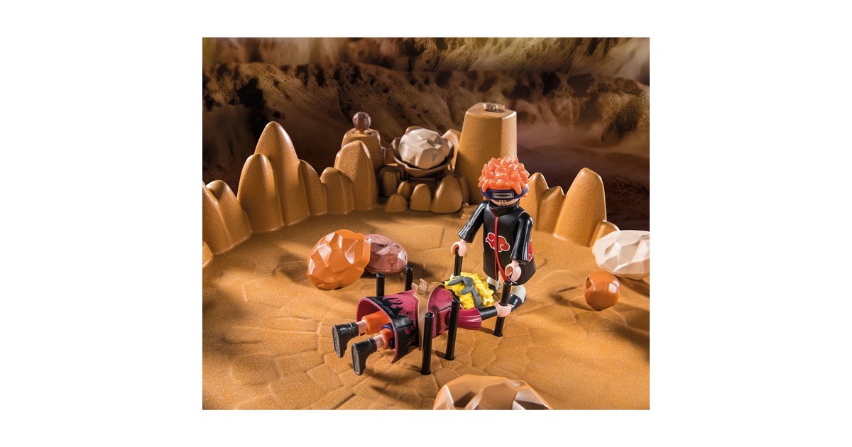 PLAYMOBILNaruto - Naruto vs. Pain Constructiespeelgoed  (70667)