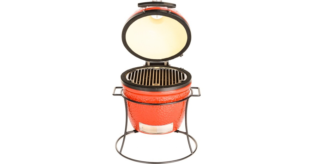 Kamado JoeSear Plate voor Kamado Joe Classic I, II, III en Joe Jr. grillrooster  (Zwart, Ø 34cm)