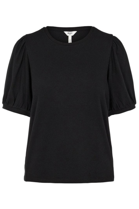Object zwarte dames t-shirt