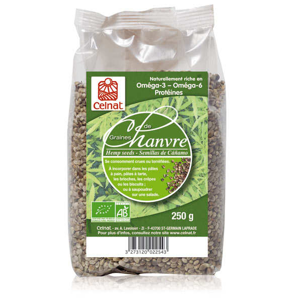 Graines de Chanvre Bio Celnat