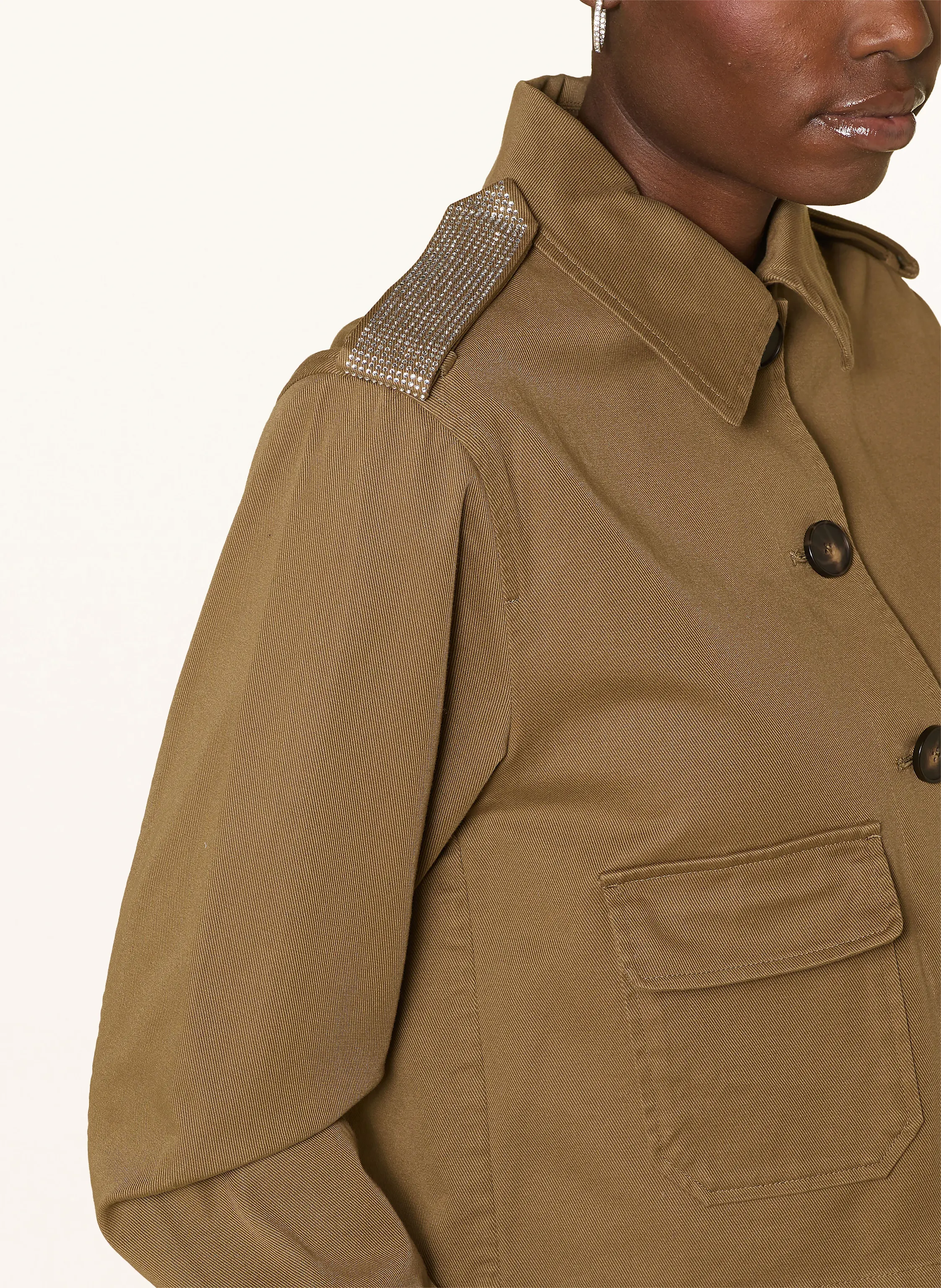 No.1 Como Kastenjacke mit Schmucksteinen