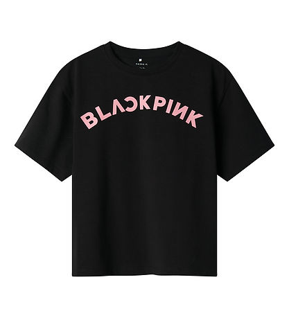 Name It T-Shirt - NkfOxana - BlåckPink - Blåck