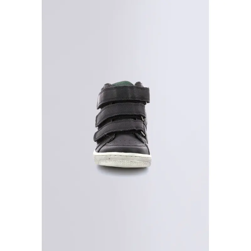 LOHAN NOIR VERT (20-27) SNEAKERS HAUTES Synthétique Garçon