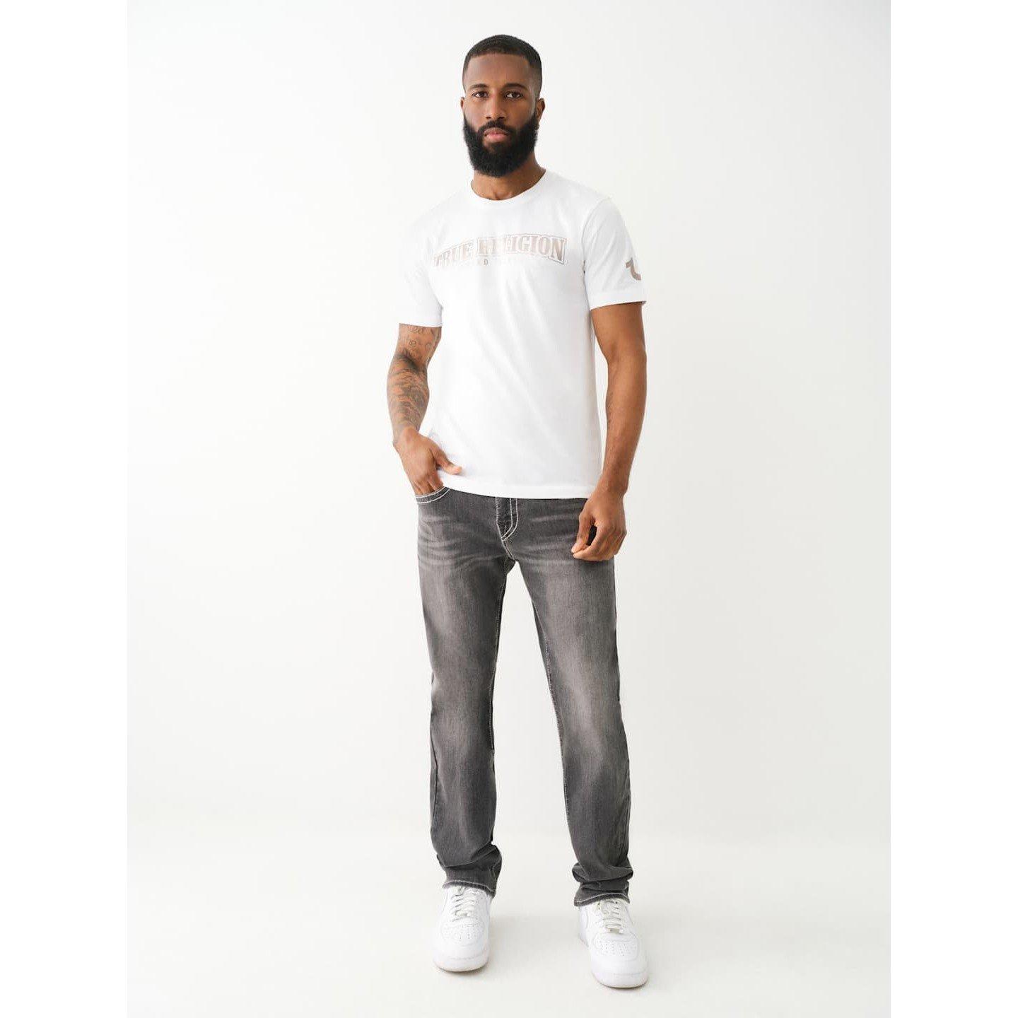 True Religion TR Foil Crew T Shirt Mens