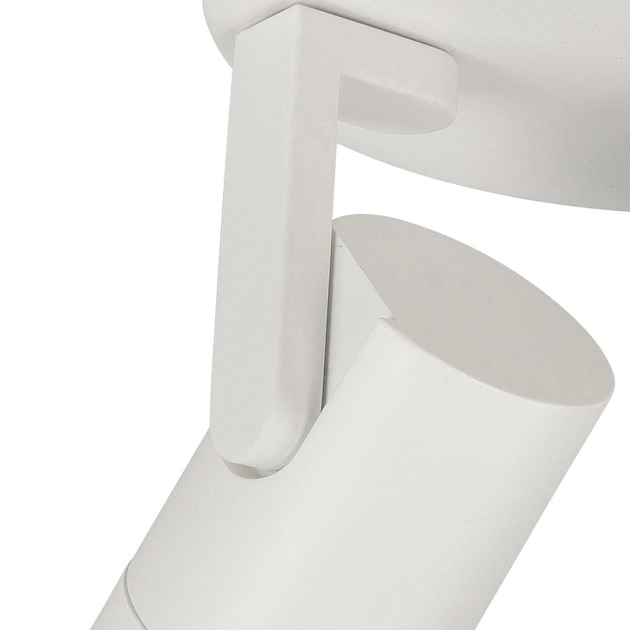 Highlight - Halo - Opbouwspot 2 lichts rond wit kantelbaar