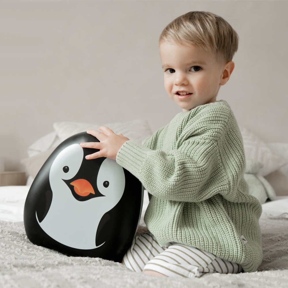 Mein tragbares Pinguin-Reisetöpfchen