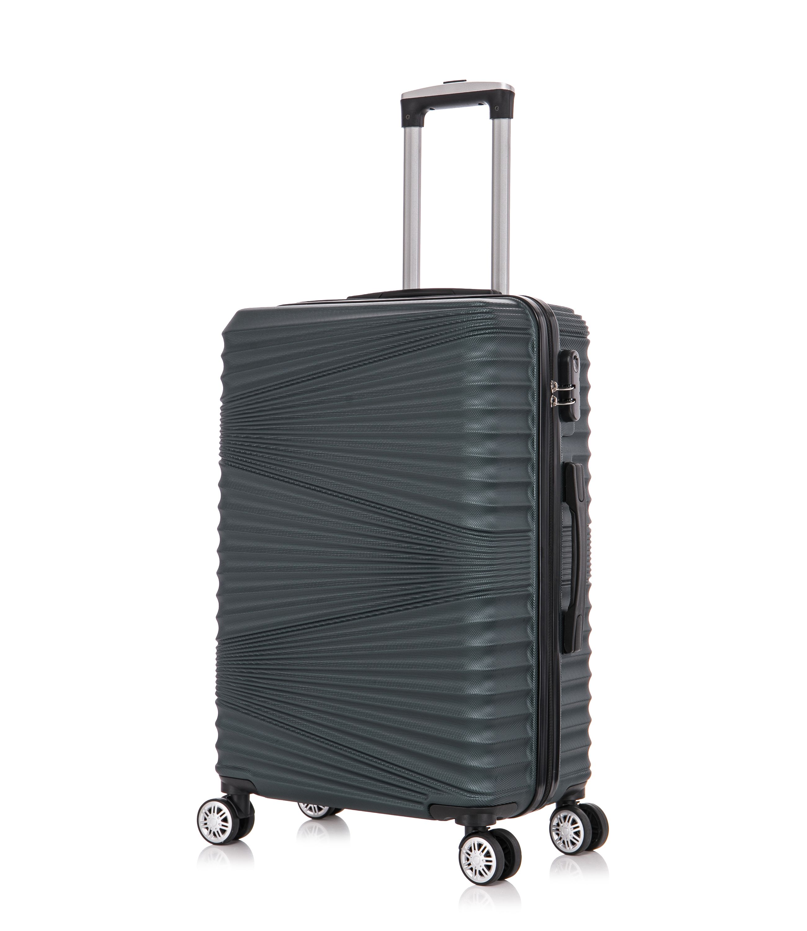Reisekoffer Hartschalenkoffer NIA 5er Set smaragd