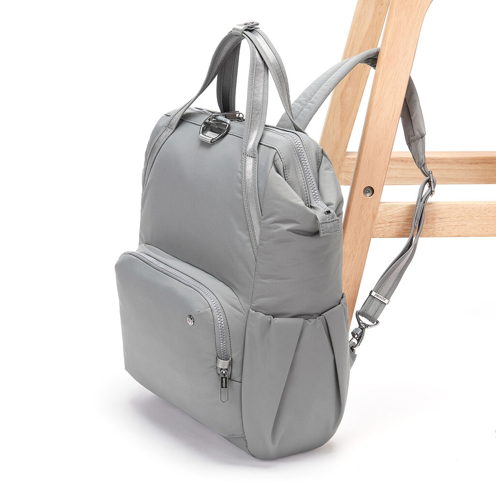 Zubehör - Rucksack Anti-Diebstahl-Rucksack grau