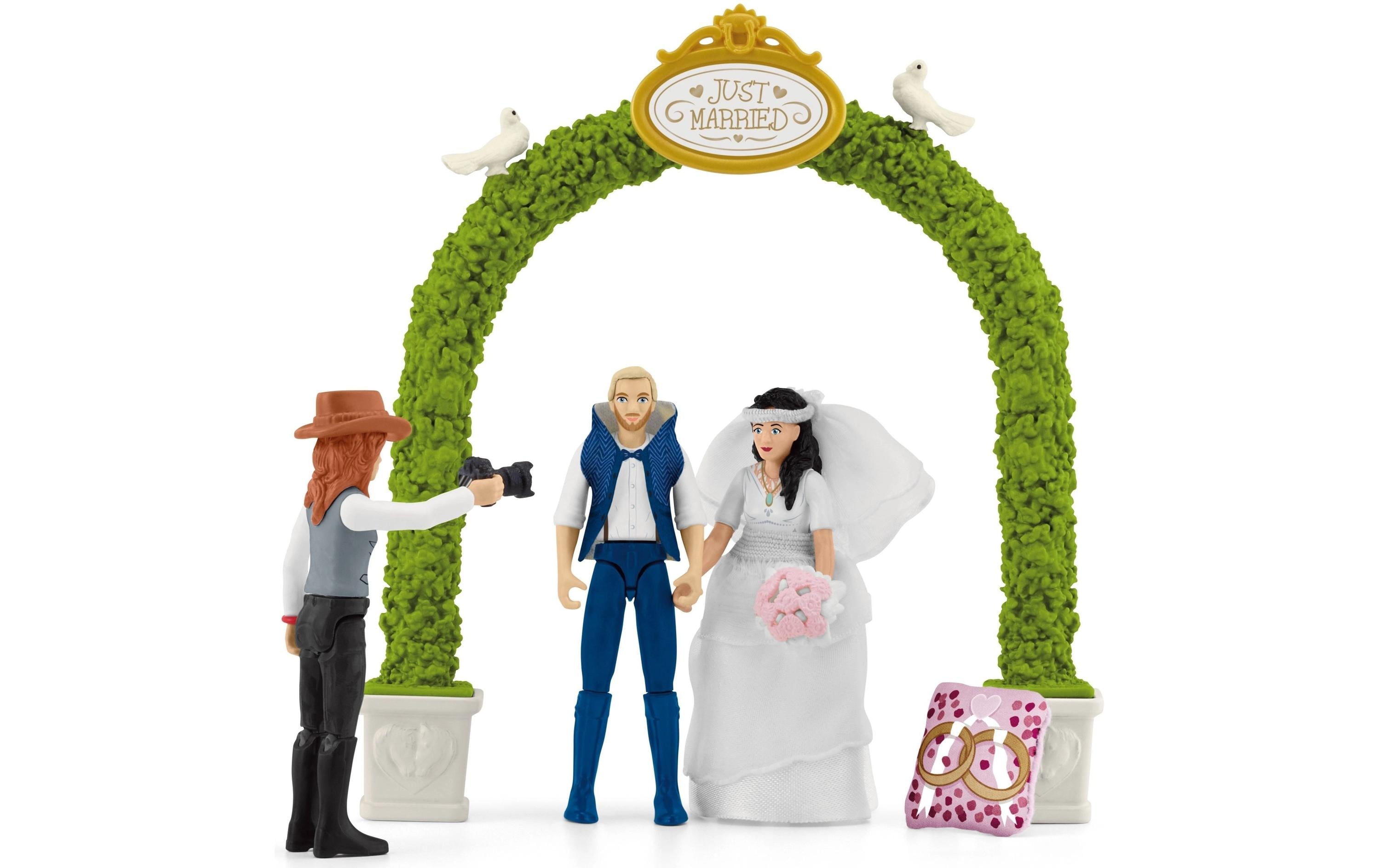 Spielfigurenset Horse Club HochzeitskutscheRomantisches Pferde-Spielset
