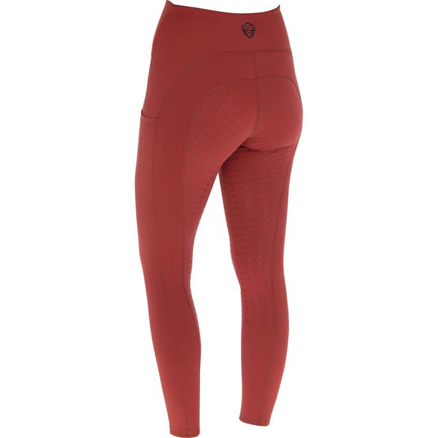 Paardrijlegging Covalliero Full Grip Rood-oranje