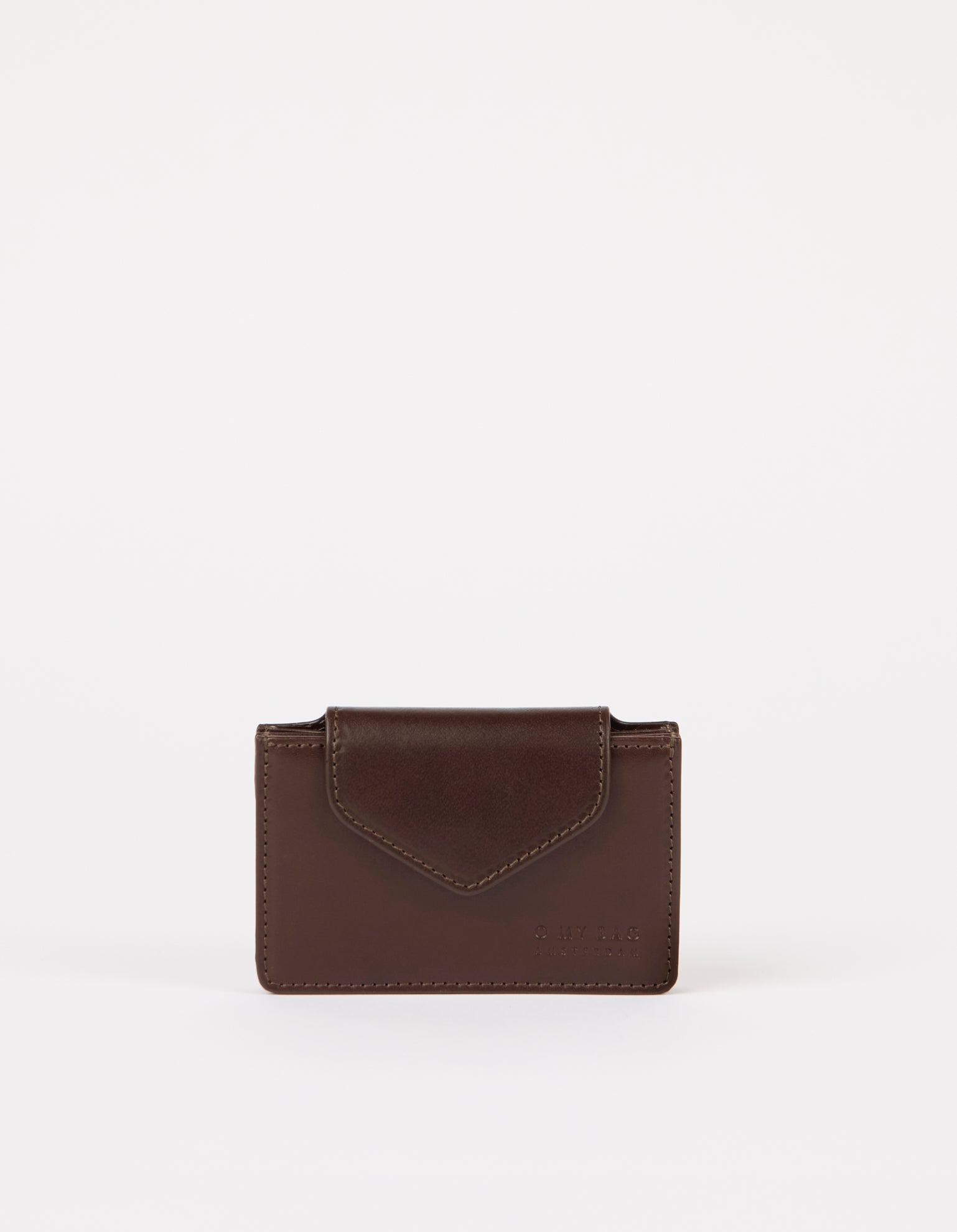 Harmonica Wallet - Chocolate Classic Leather