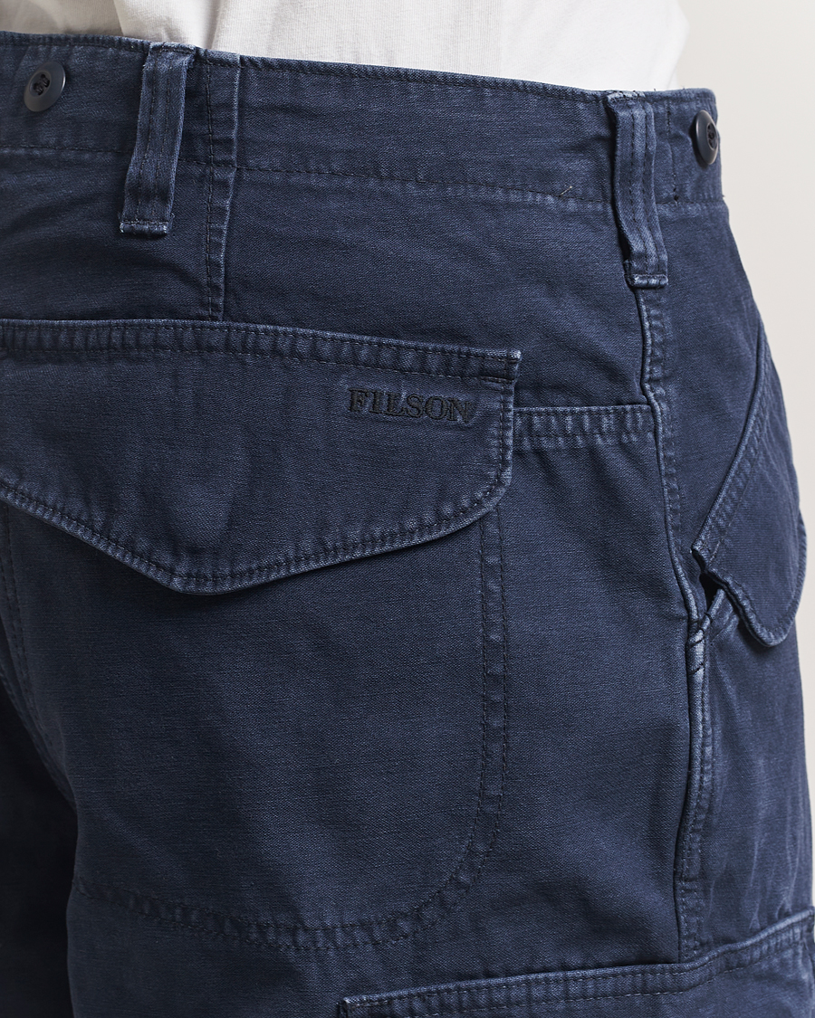 Filson Field Cargo Shorts Blue Mussel