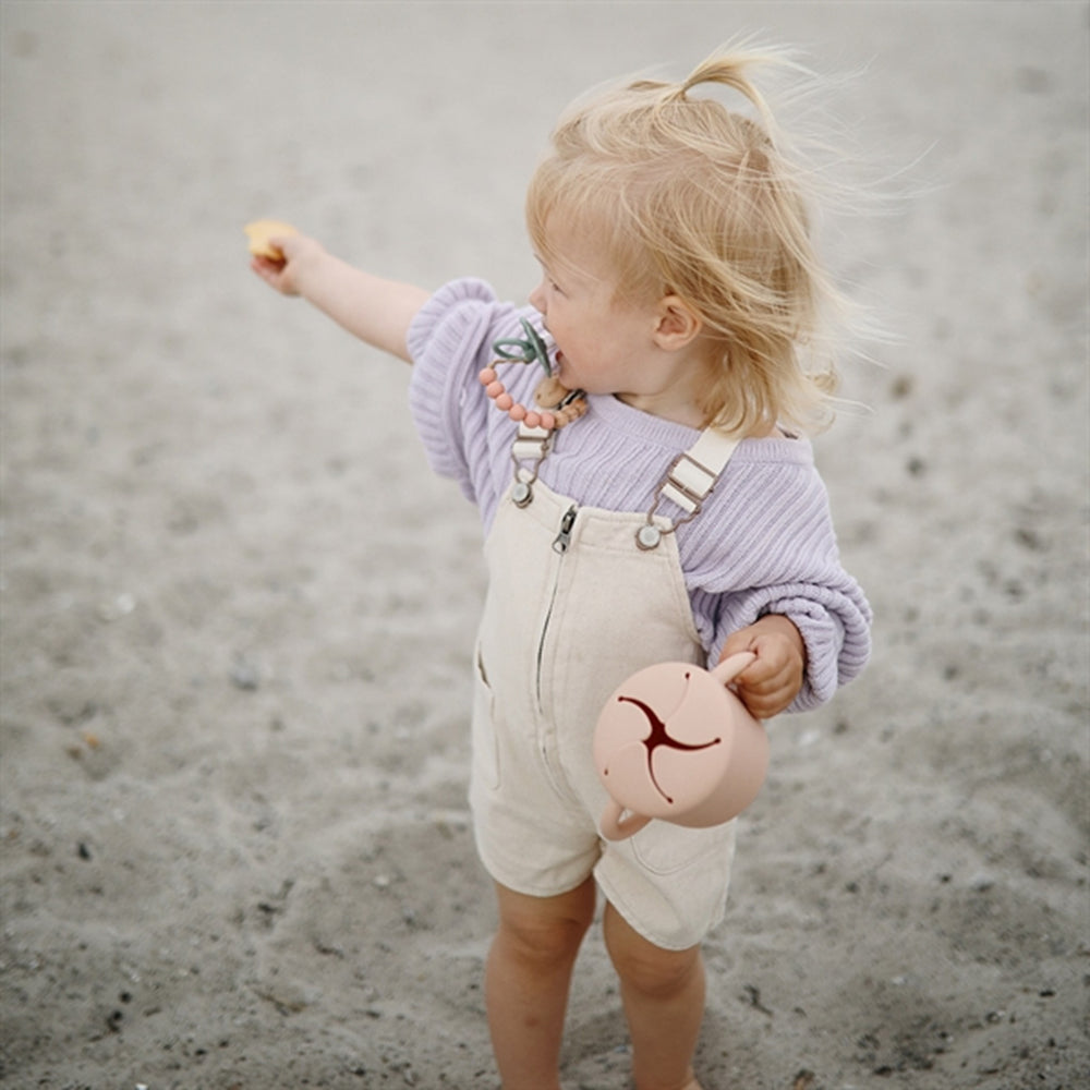 Snack Kop Blush - Mushie → Luksusbaby.dk
