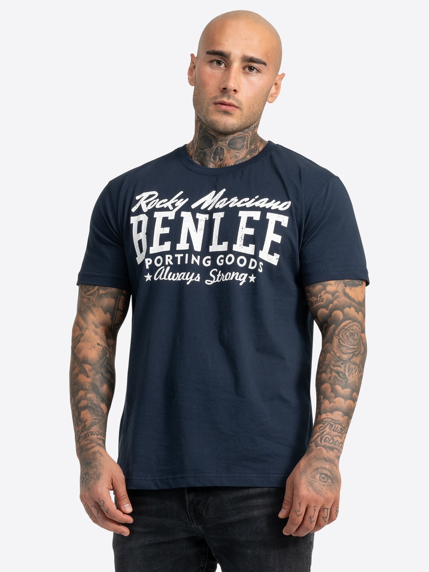 BENLEE Herren T-Shirt normale Passform RETRO LOGO