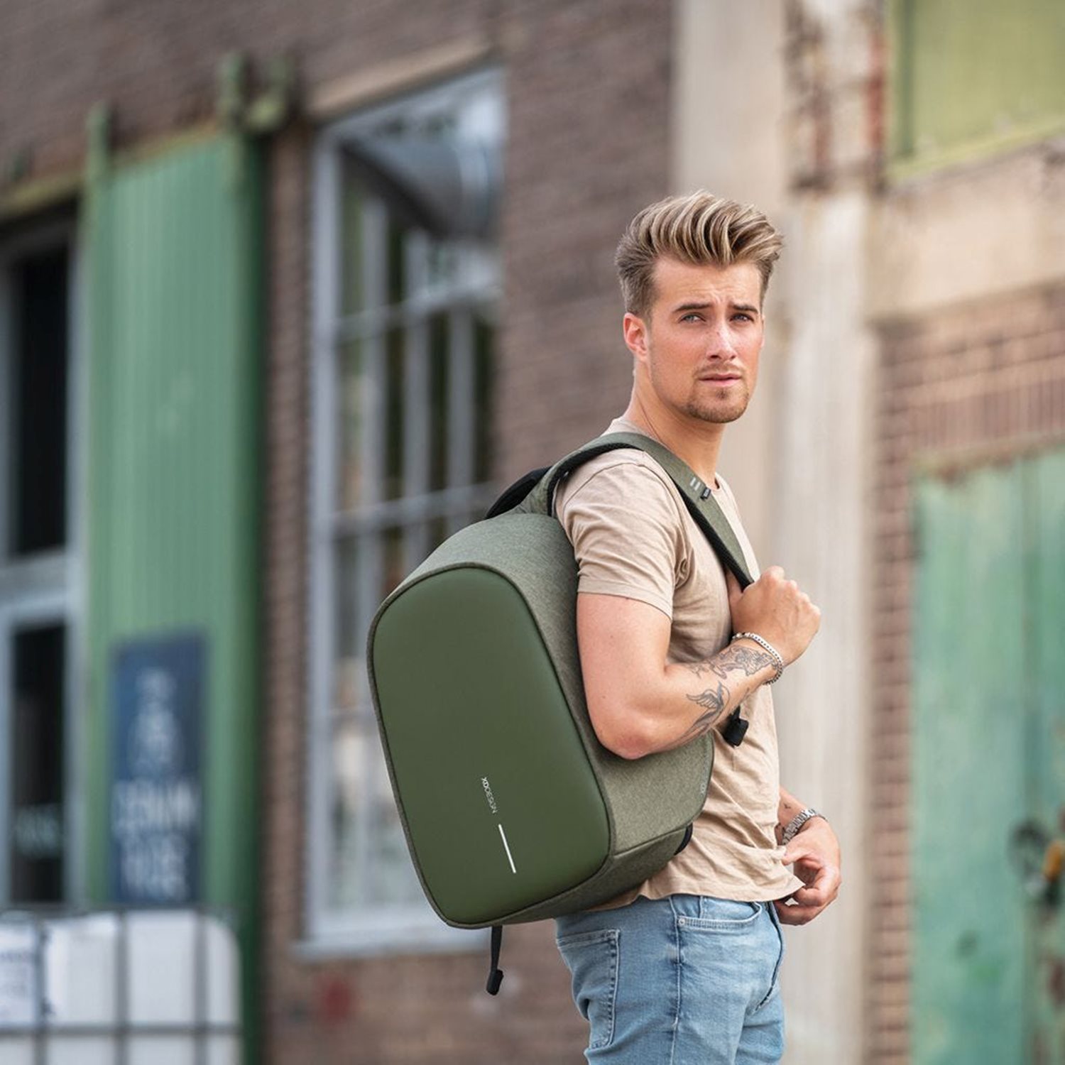 XD Design Bobby Hero Regular Anti-diefstal Rugzak green
