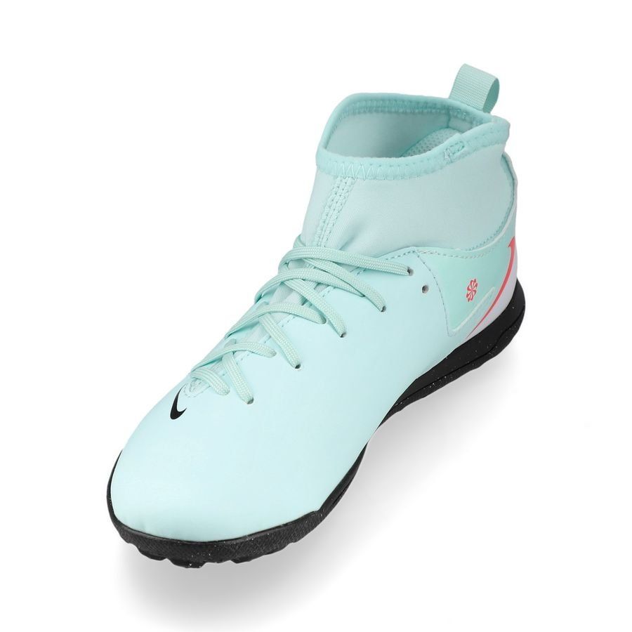 Nike Phantom Luna II Club TF Mad Energy - Turquoise/Atomic Red/Rouge Enfant