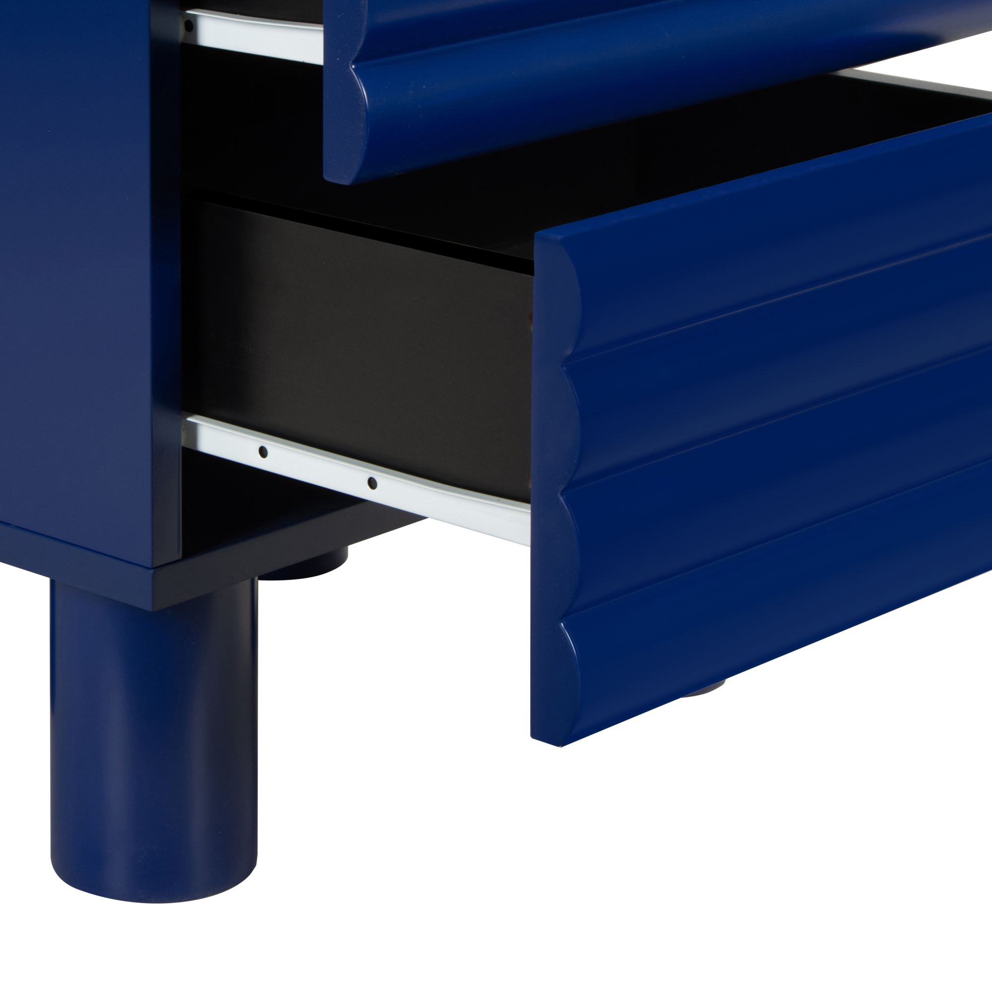 Pre-order Nachtkastje Row 48x44 cm cobalt blue