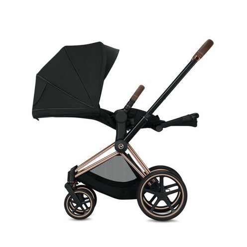 Poussette PRIAM Chrome Black Spring Blossom Dark - CYBEX