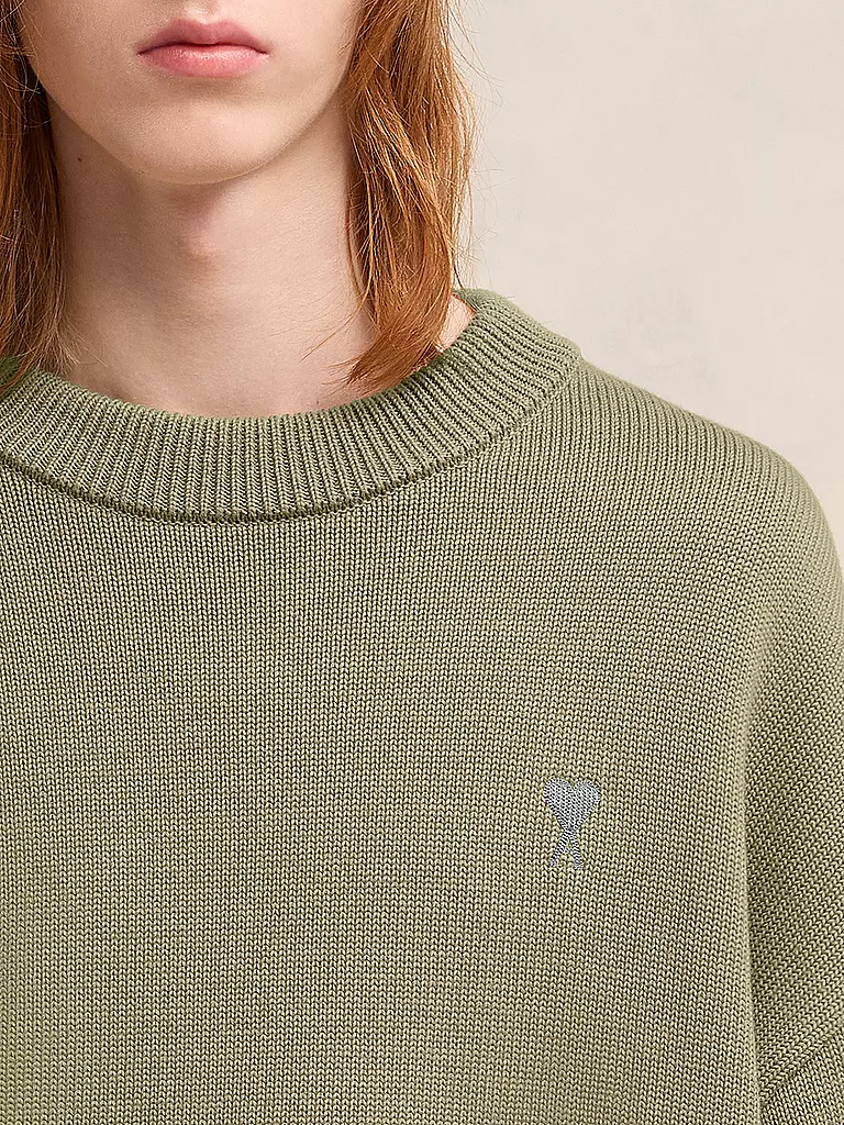 AMI PARIS Pullover olive