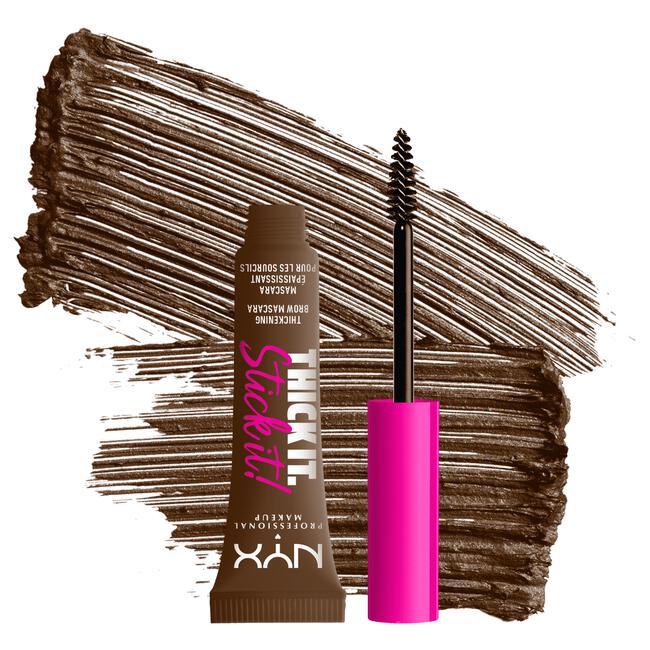 NYX Professional Makeup Thick It. Stick It! Wenkbrauwmascara 6 Brunette