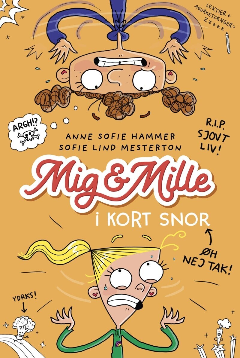 Mig & Mille - I Kort Snor - Anne Sofie Hammer - Bog
