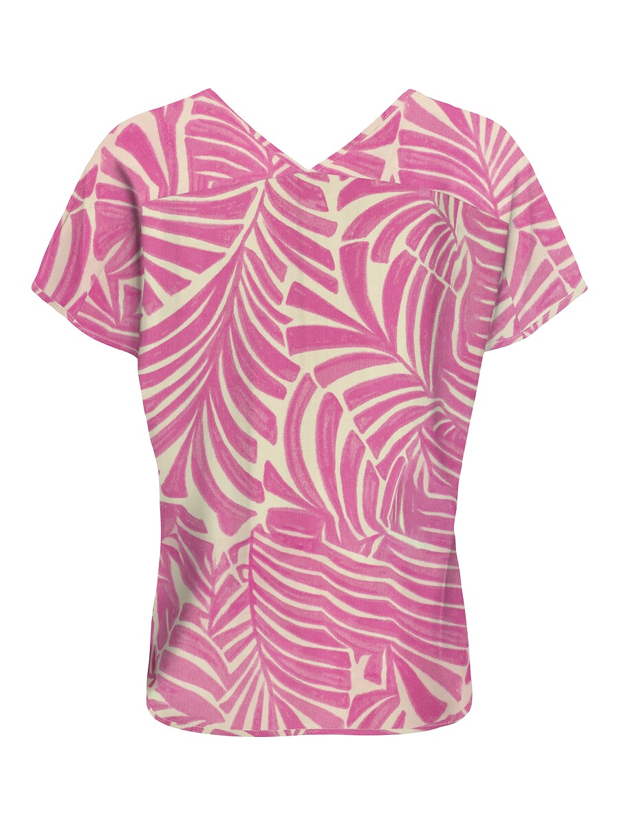 SOMENTE<br>Blusa de manga curta estampada