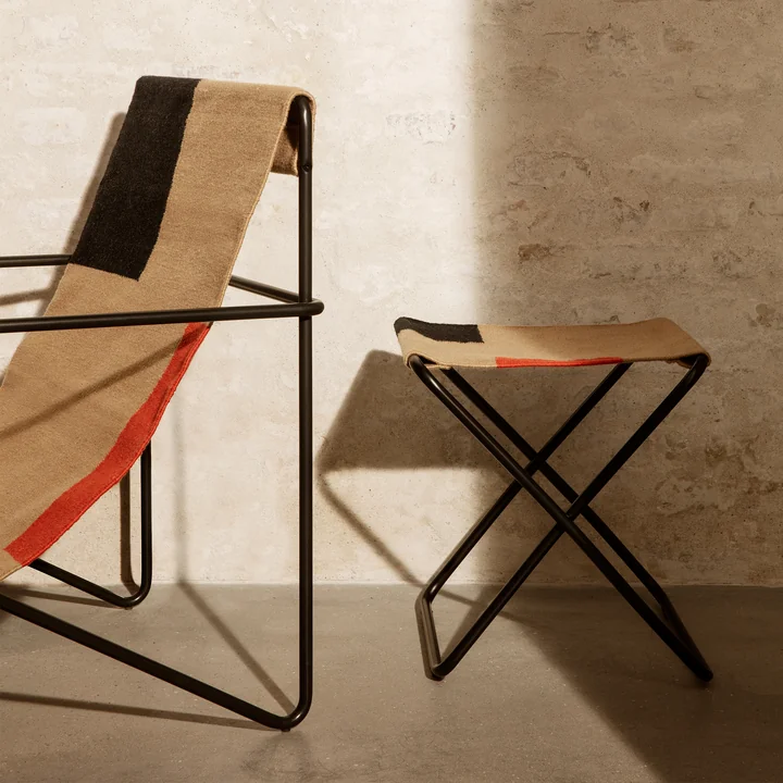 Ferm Living - Desert Lounge Chair, cashmere / solid