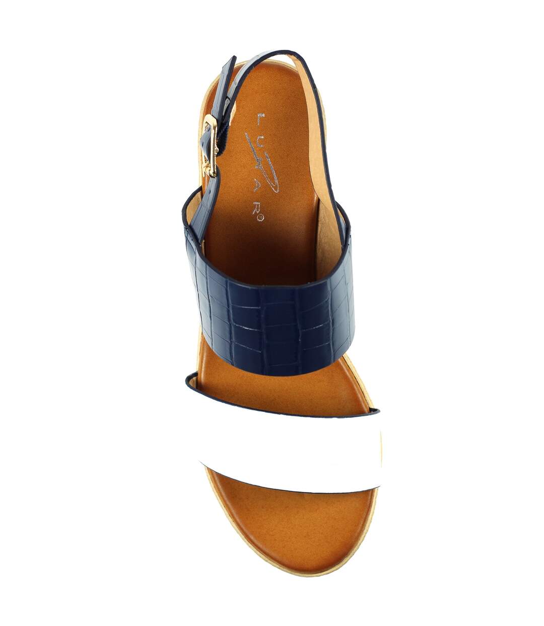 Lunar - Sandales à talons compensés SHACK - Femme (Bleu) - UTGS514