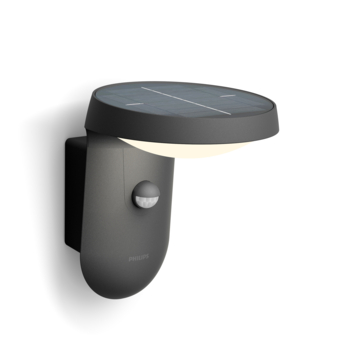 Philips solar wandlamp Tyla met bewegingssensor