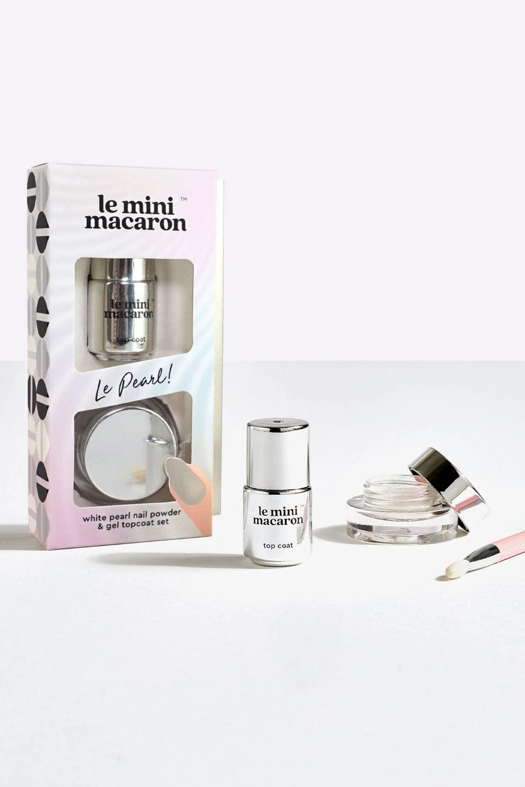 Le Mini Macaron Chrome Powder Set