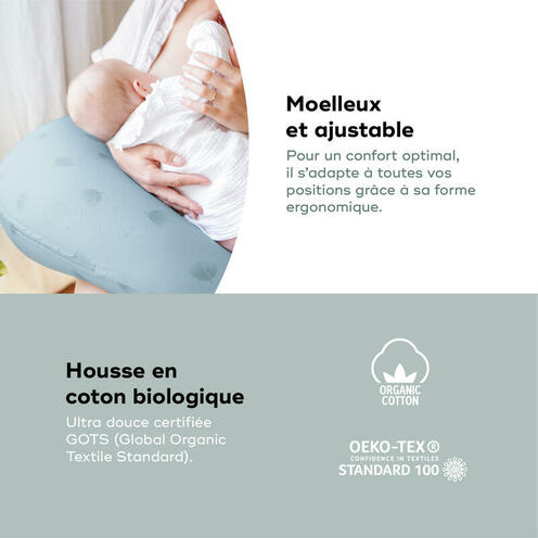 Coussin de grossesse B.LOVE Wind Bleu - BABYMOOV