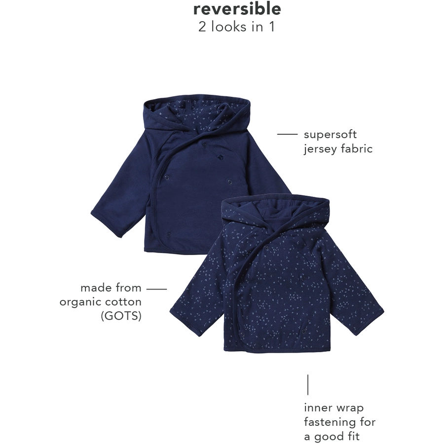 Noppies Jacke Naper - Reversible Black Iris