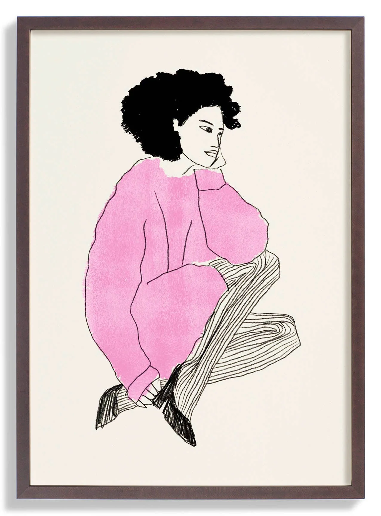 Girl Chill Pink Pullover