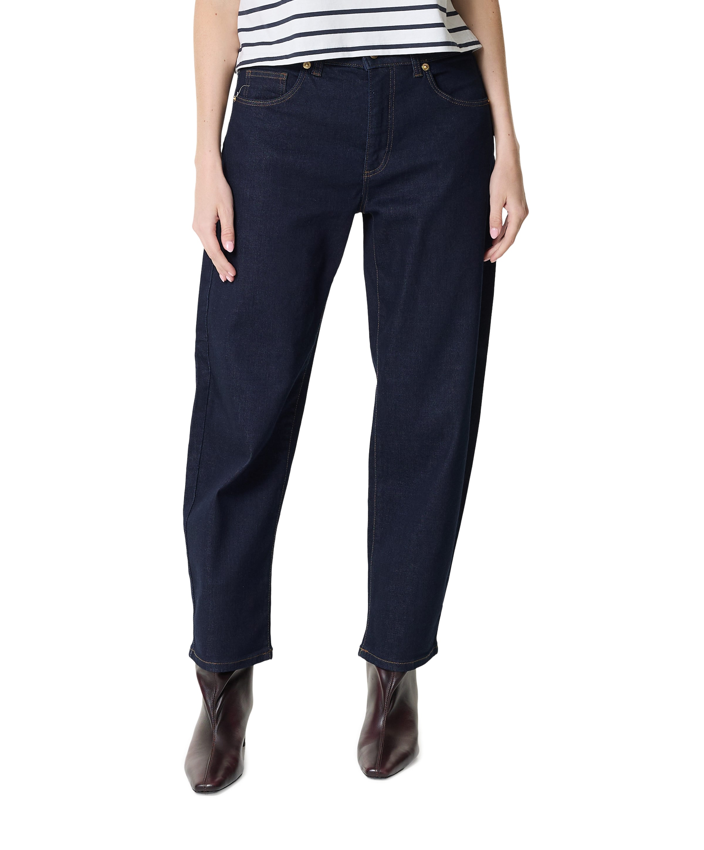 MAC DANNI dames jeans blauw
