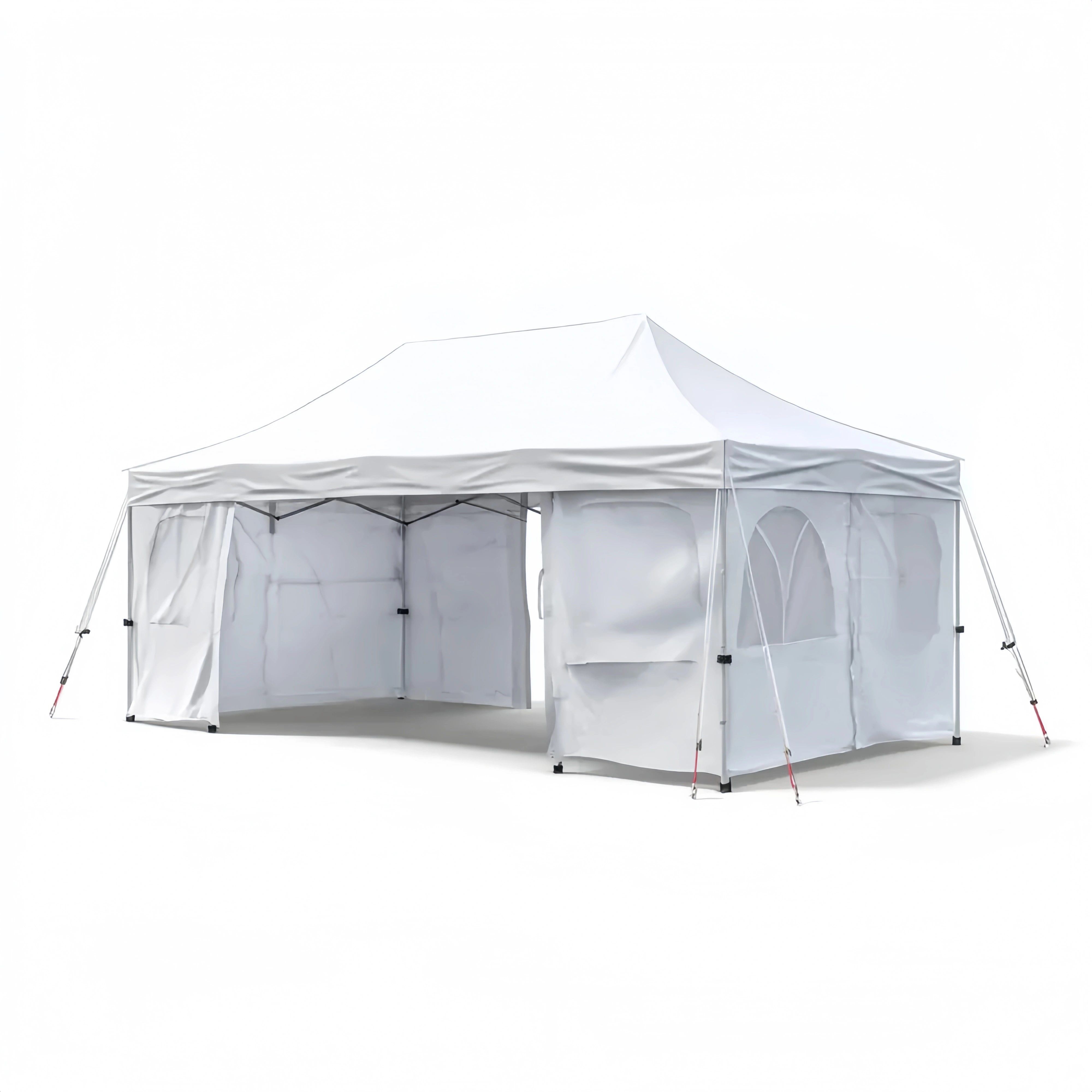 Großes Outdoor-Zelt 3x6 m (Länge x Breite) Wasserdichtes Material - We