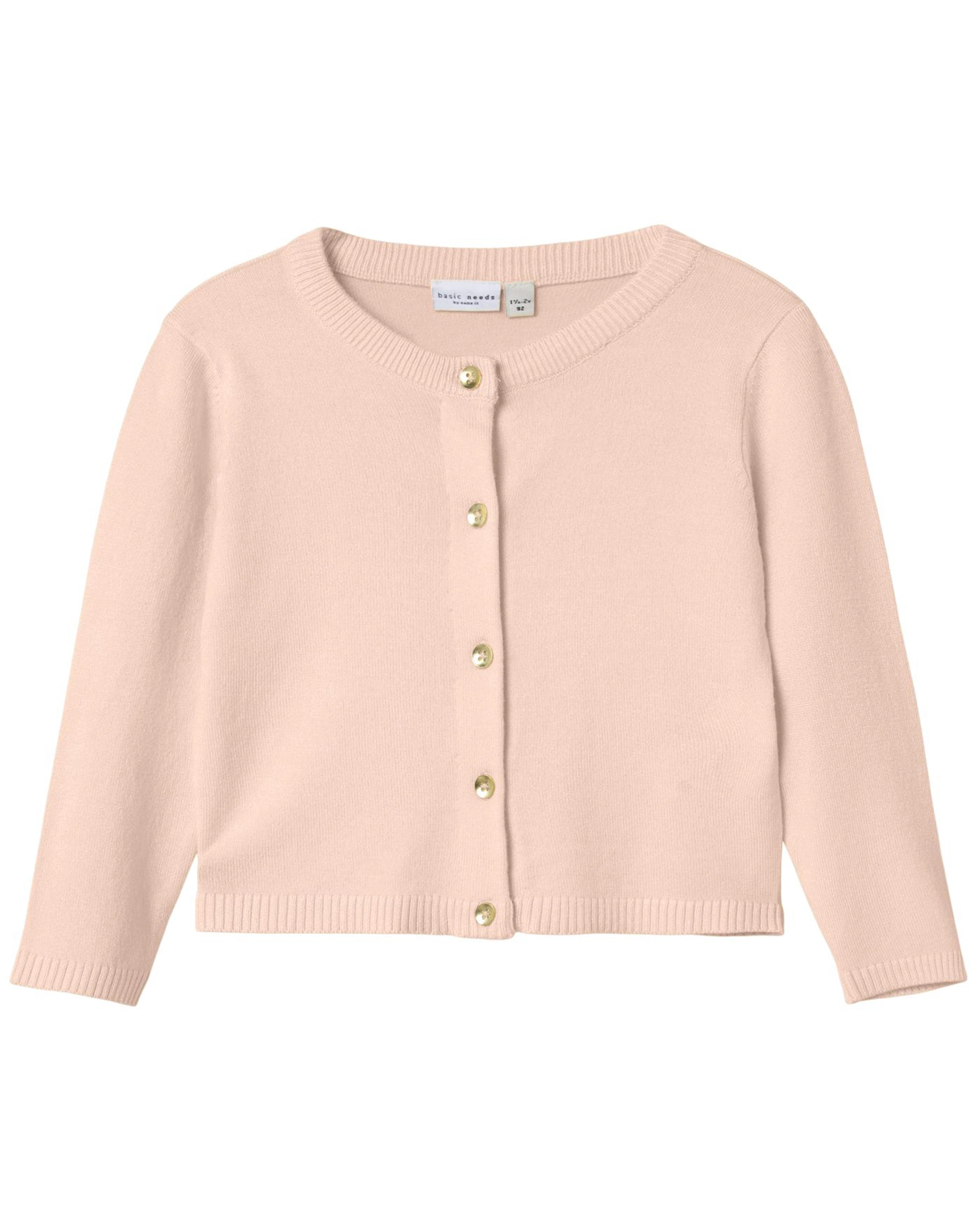 Strickjacke NMFVALMA in créme de pêche