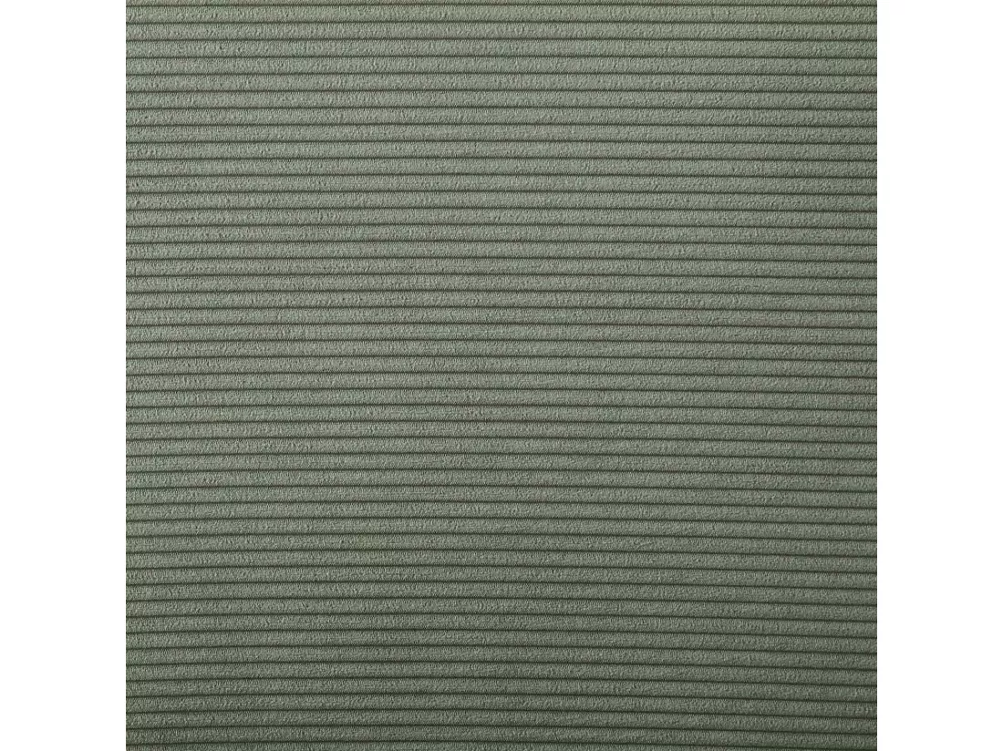 Somnus - Lit coffre rembourré en velours côtelé, sommier à lattes 160x200 cm, vert