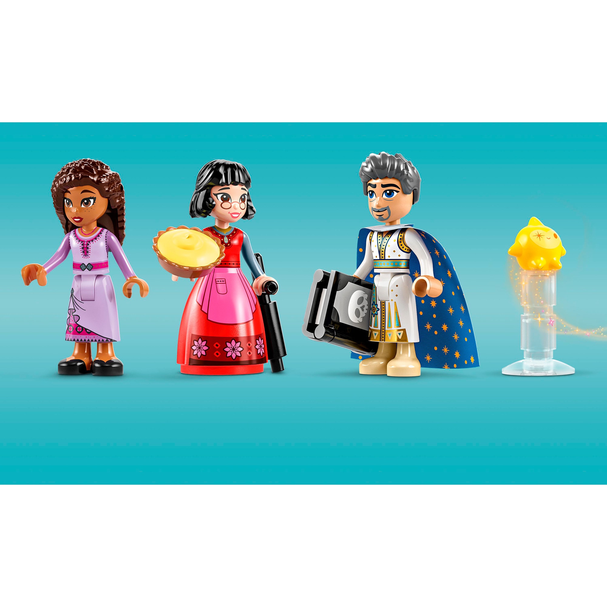 LEGO Konstruktionsspielzeug Disney Wish König Magnificos Schloss