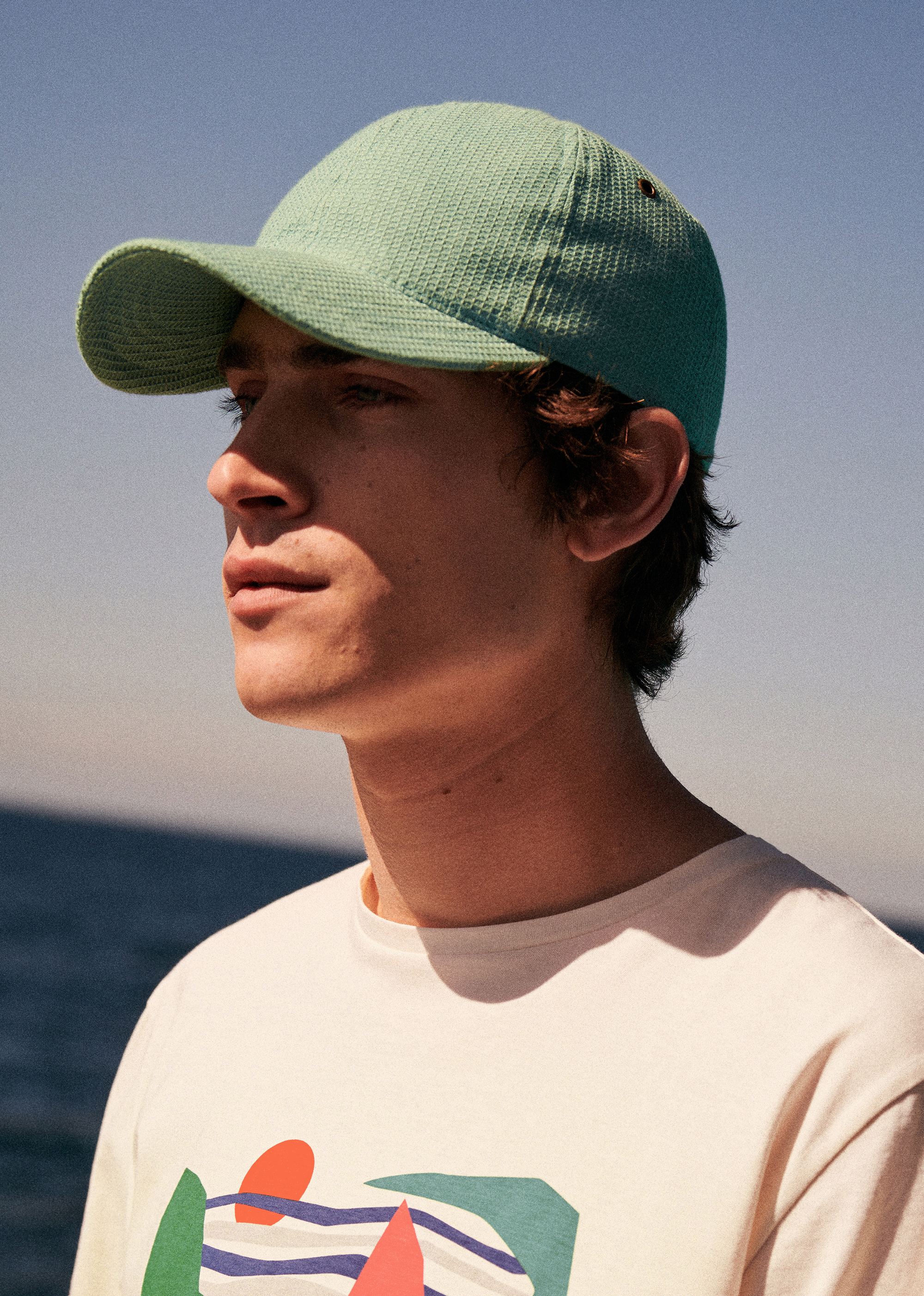 Casquette Chase Waffle - Vert Menthe - POUR LUI 5906594