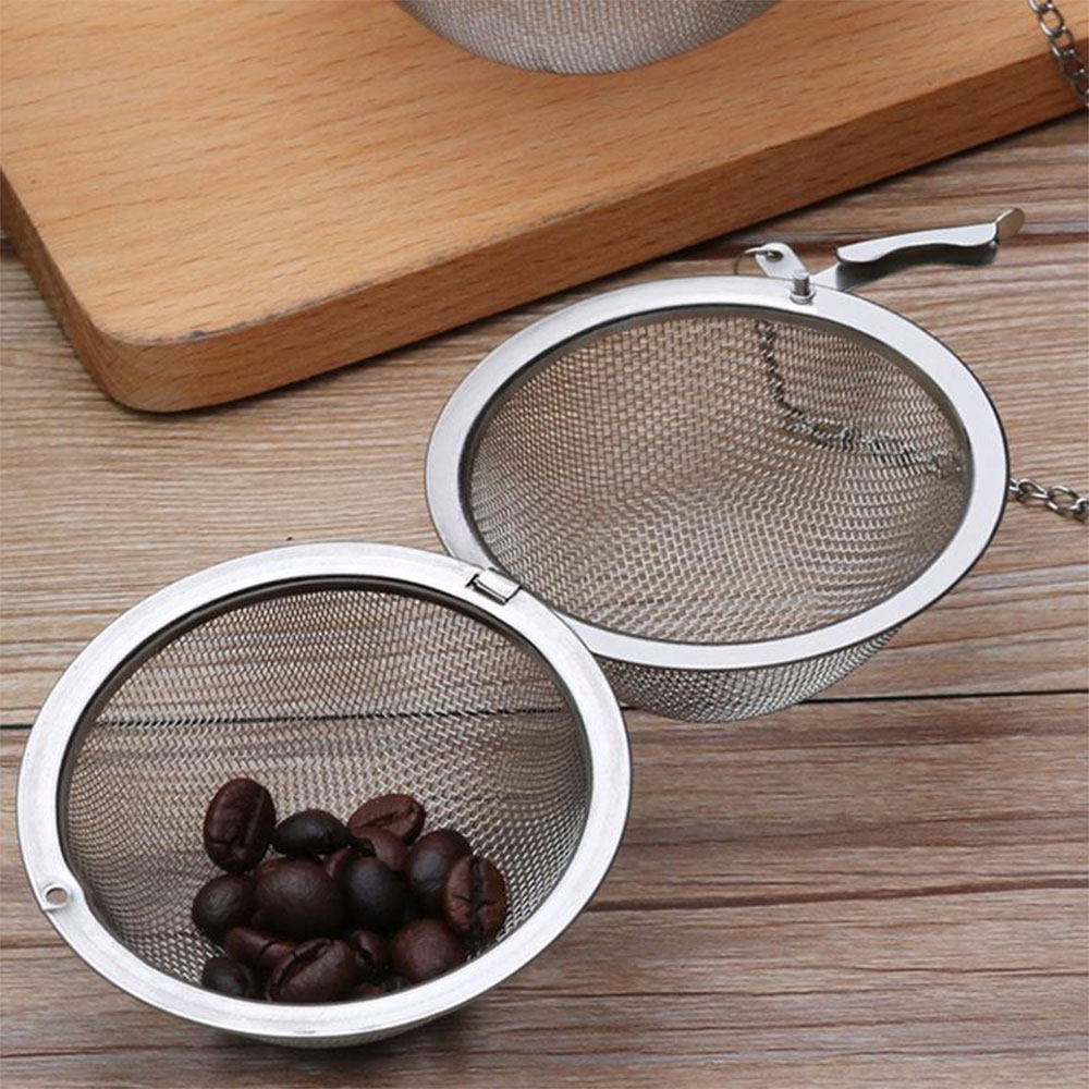 (4er Set) Tee Infuser Filtersieb Teesieb für Losen Tee