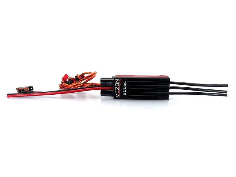 Jeti Brushless Regler MEZON EVO 50 BEC 50A, 2-12S 50A Brushless ESC mit Telemetrie für Flugmodelle