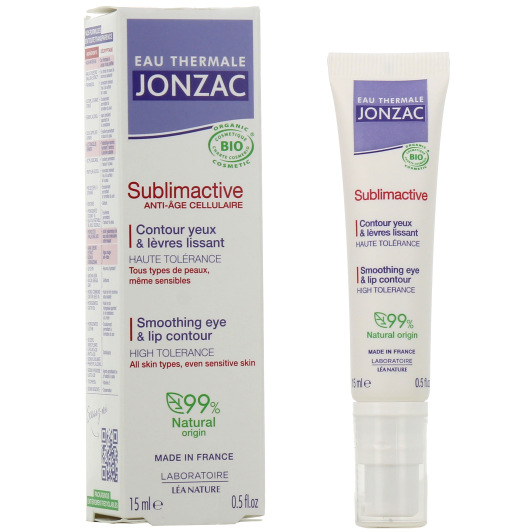 Soin contour yeux et lèvres lissant Jonzac Sublimactive