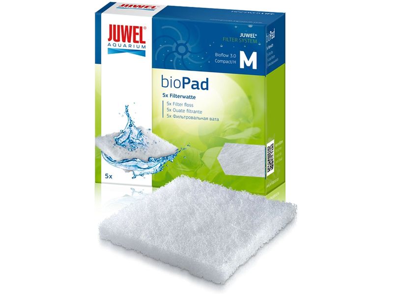 Juwel Filterwatte bioPad M 5 Stück Mechanischer Vorfilter
