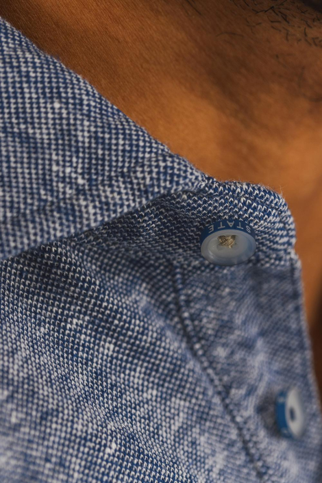 State of Art blauwe heren polo