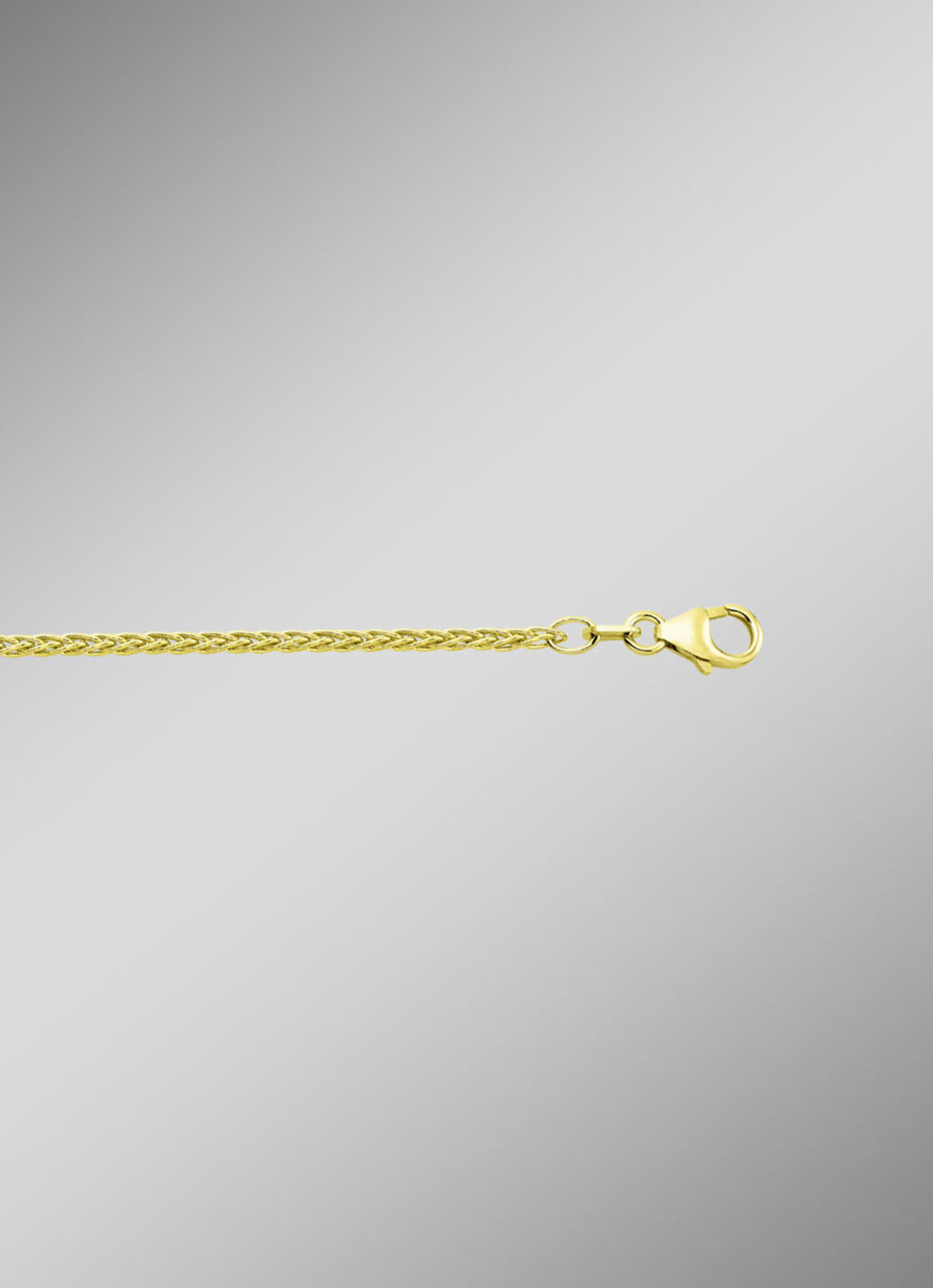 3-fach Zopfkette aus Gold