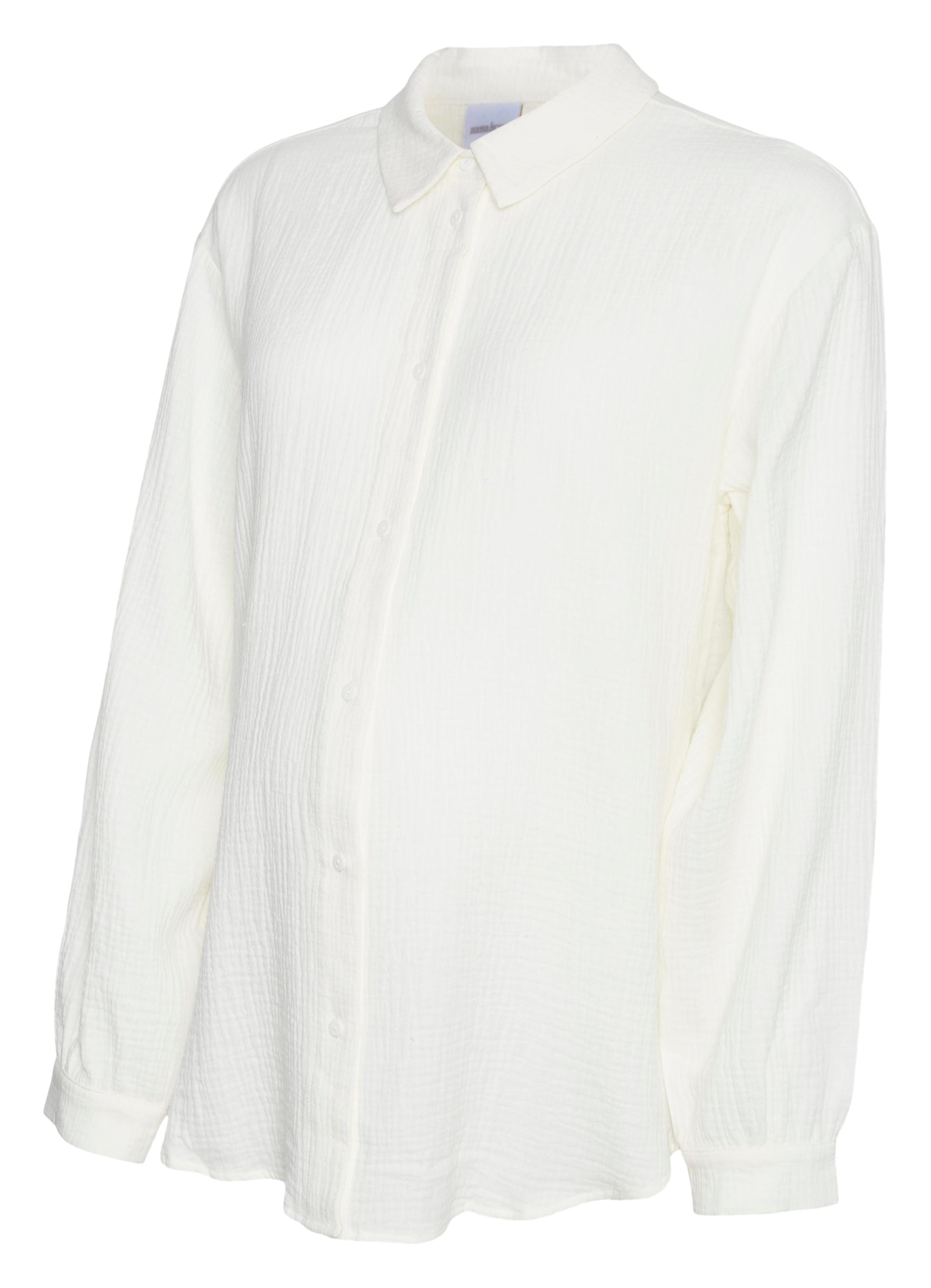 JUANA - Chemise droite en coton texturé | Multicolore