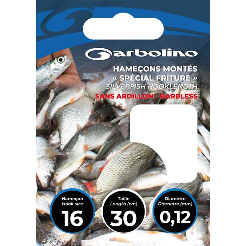 Hameçon Monté Garbolino Special Friture - Par 10